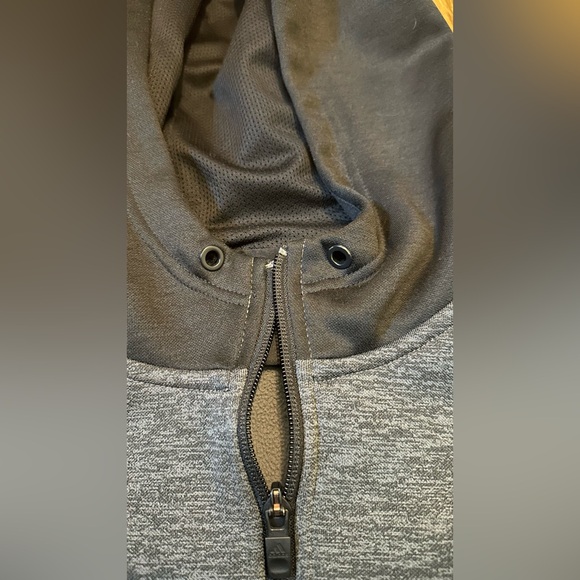 Adidas Gray & Black Full-Zip Jacket - Picture 7 of 9